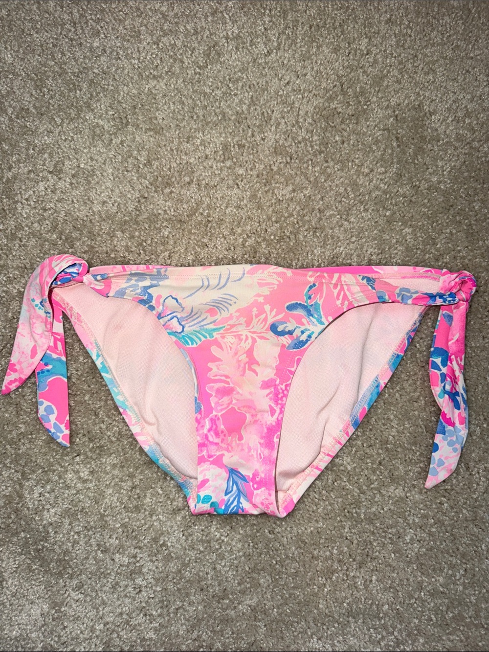 Lilly Pulitzer Guava Bikini Bottom Light Pascha Pink Aquadesiac